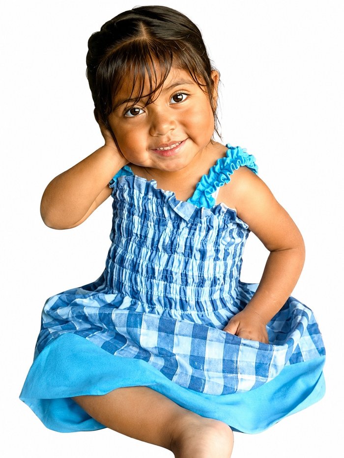 Gaby de pequeña