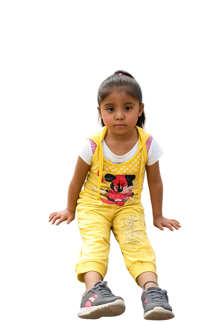 Gaby de niña